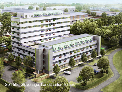 Six Hills, Stevenage, Landcharter Homes